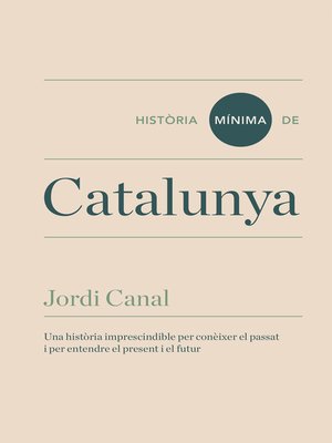 cover image of Història mínima de Catalunya